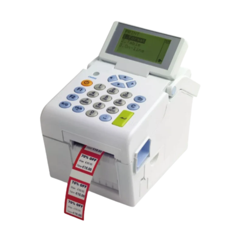 IMPRIMANTE AUTO : Imprimante autonome permettant l’impression thermique d’étiquettes.