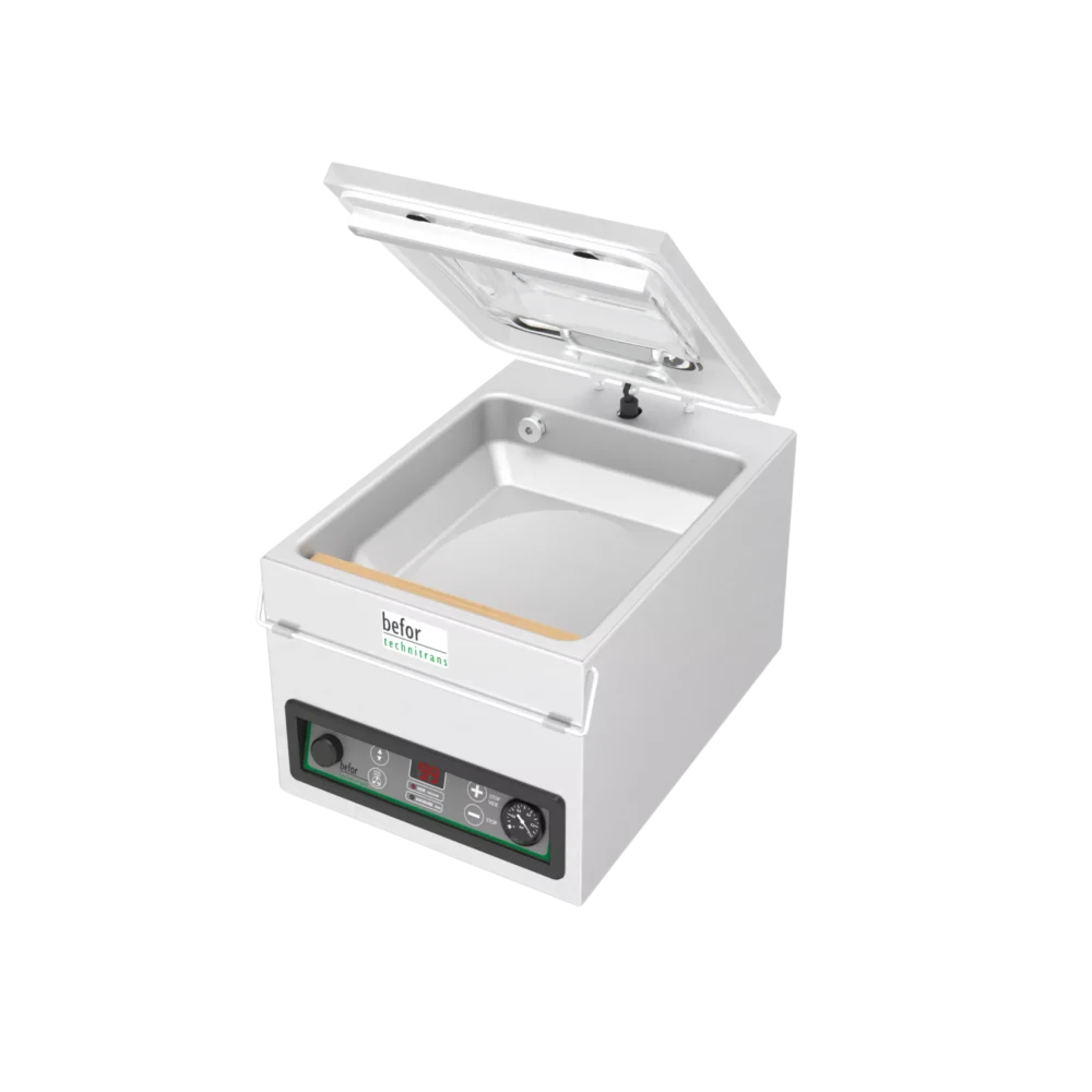 SVJ 280 : Machine sous vide sur table 4 m3/h, soudure 280 mm