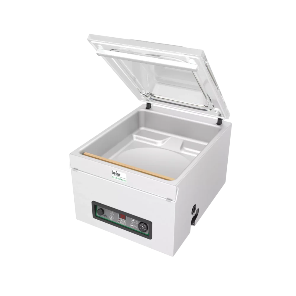 SVJ 420 : Machine sous vide sur table 16 m3/h, soudure 420 mm