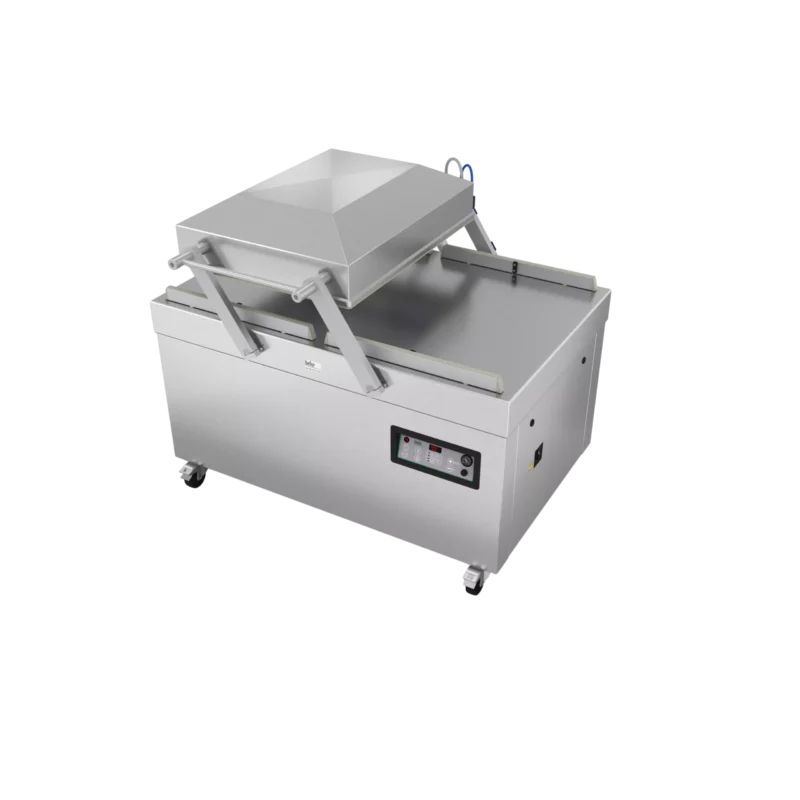 SVP 2-750 : Machine sous vide double cloche 160m3/h, soudure 2x620 mm