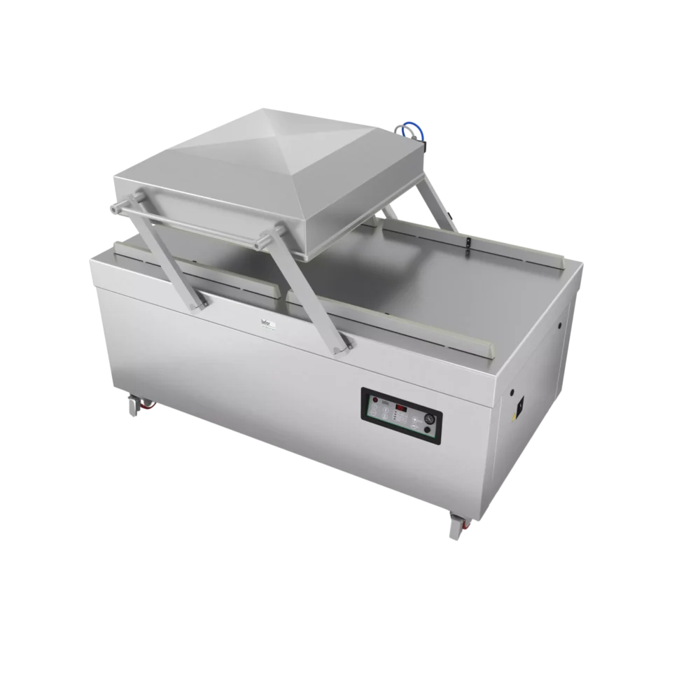 SVP 2-850 : Machine sous vide double cloche 300m3/h, soudure 2x840 mm