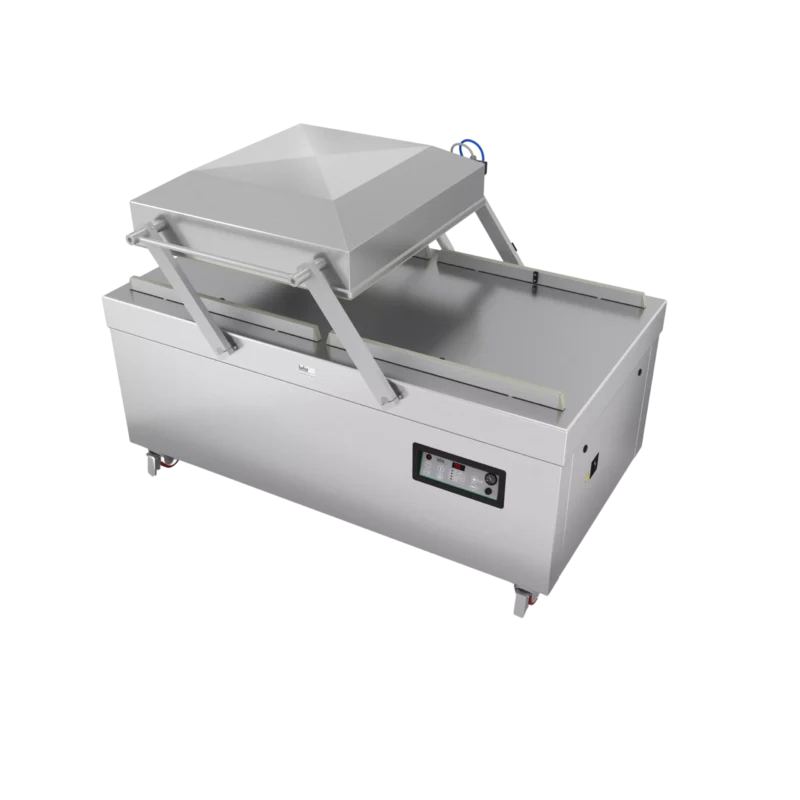 SVP 2-850 : Machine sous vide double cloche 300m3/h, soudure 2x840 mm