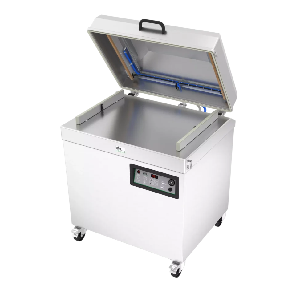 SVF 520 : Machine sous vide sur pied 63m3/h,soudure 2x520 mm