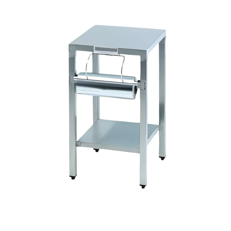 TABLE TS : TABLE INOX AVEC DEVIDOIR