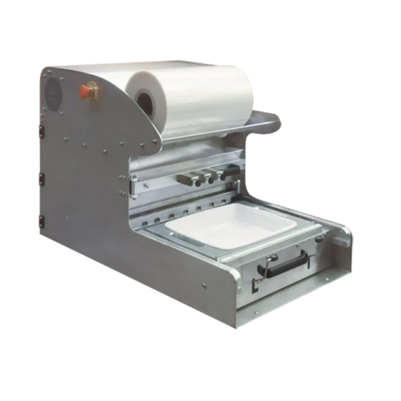 THERMOP : Scelleuse de barquettes semi-automatique, format max 325x265 mm
