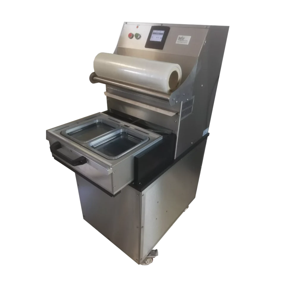 VGPACK 300L SKIN : Scelleuse de barquettes semi-automatique avec vide & gaz & SKINPACK